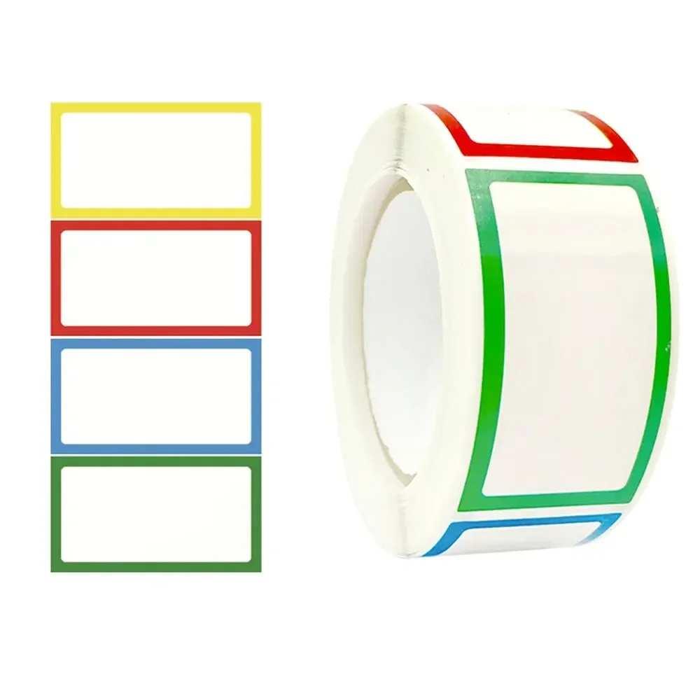 Waterproof Colored Labels Stickers Color-Coding Removable Labels Solid Colors Tags for Inventory Address File Classification