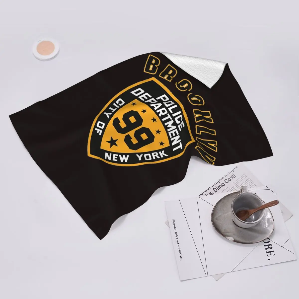 Taza personalizada Brooklyn Nine Nine - 99th Precinct, toalla suave para la cara, toallas de algodón absorbentes para baño de piscina de secado rápido