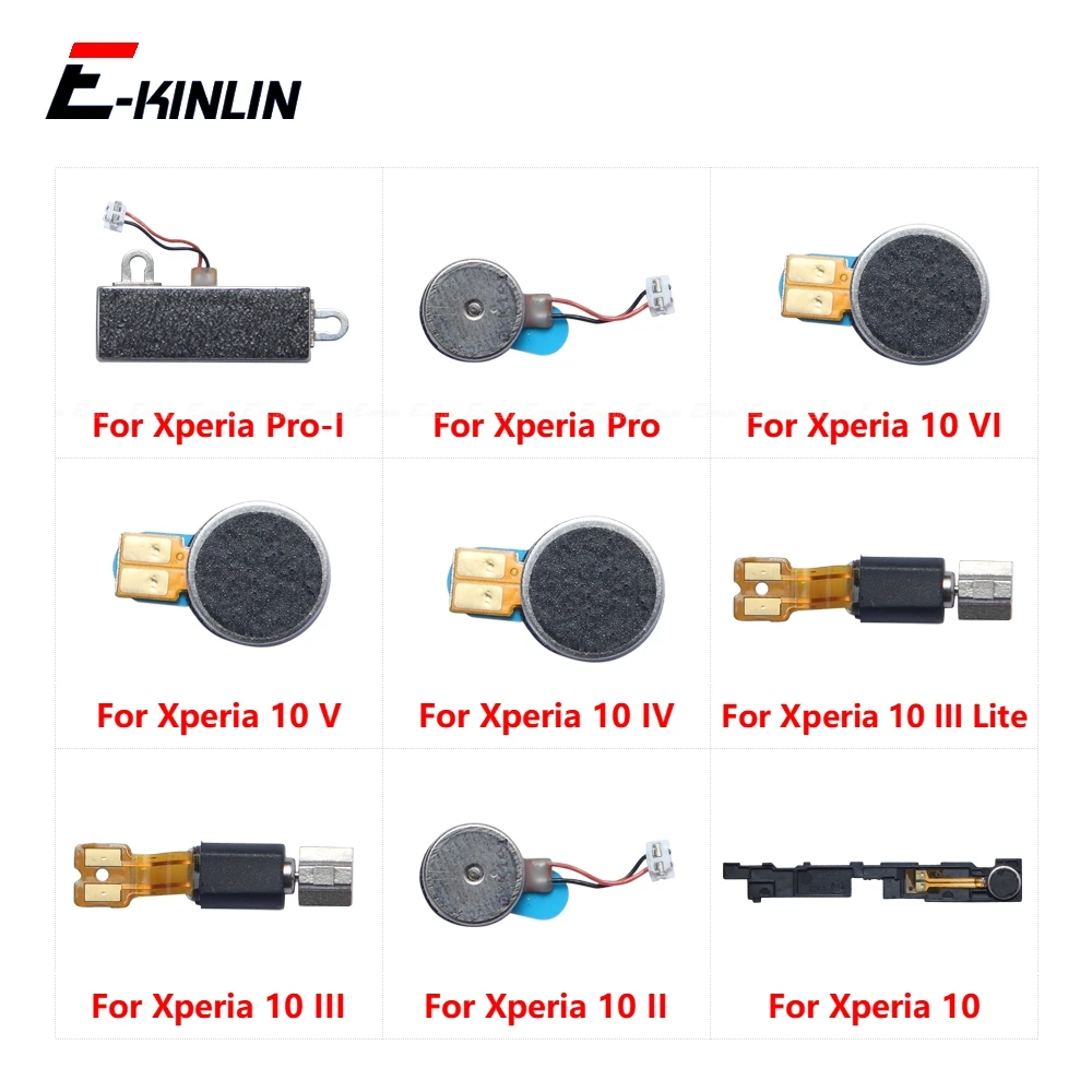 Vibrator Flex Cable For Sony Xperia Pro I 10 II III Lite IV V VI Vibration Motor Module Parts