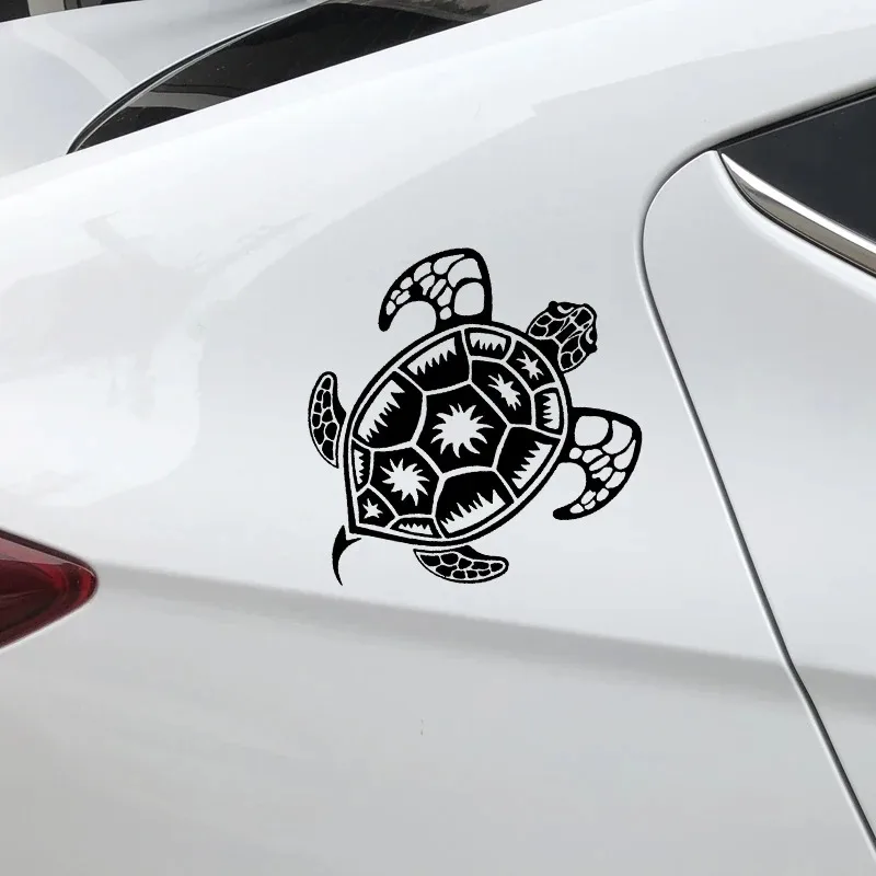 Car Sticker Turtle Fashion Vinyl Decal PVC Waterproof Sunscreen 15cm