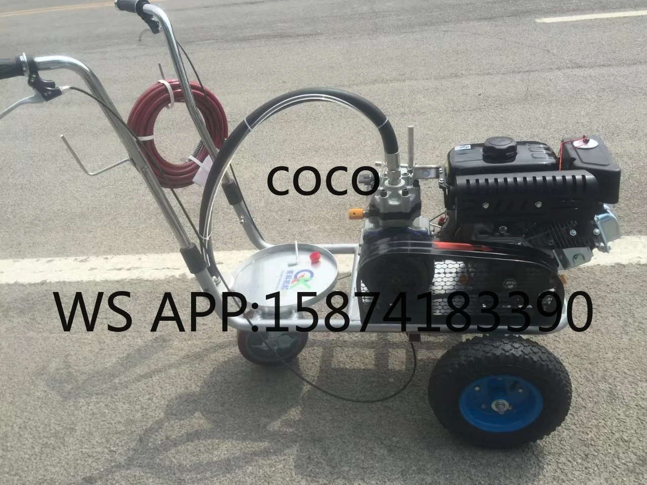 Factory Direct Price Hand Push Cold Spray Road Marking Machine