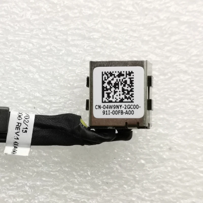 Conector de alimentación de CC para portátil Dell Latitude E7250 y E7240, Cable de puerto de carga, CN-04W9NY, envío rápido, 04W9NY, 4W9NY, nuevo y Original