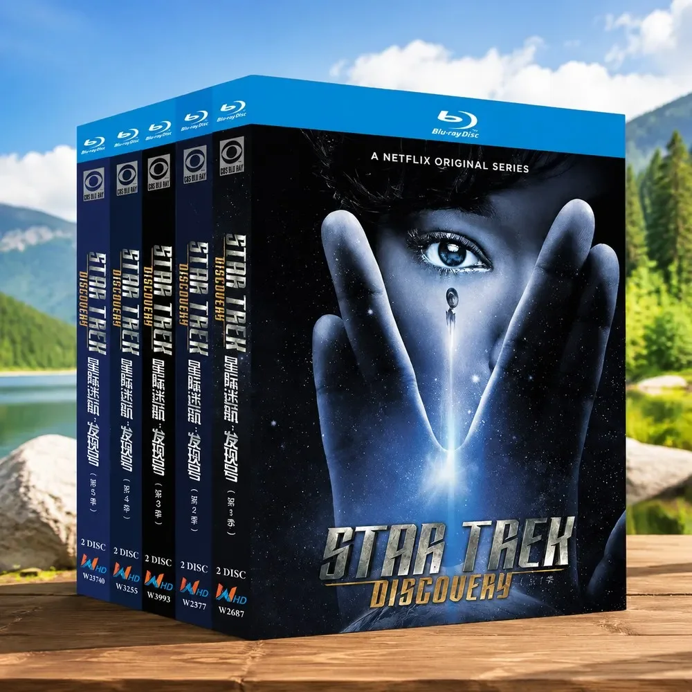 Blu-ray Ultra HD Star Trek: Discovery Seasons 1-5 Complete Box Set