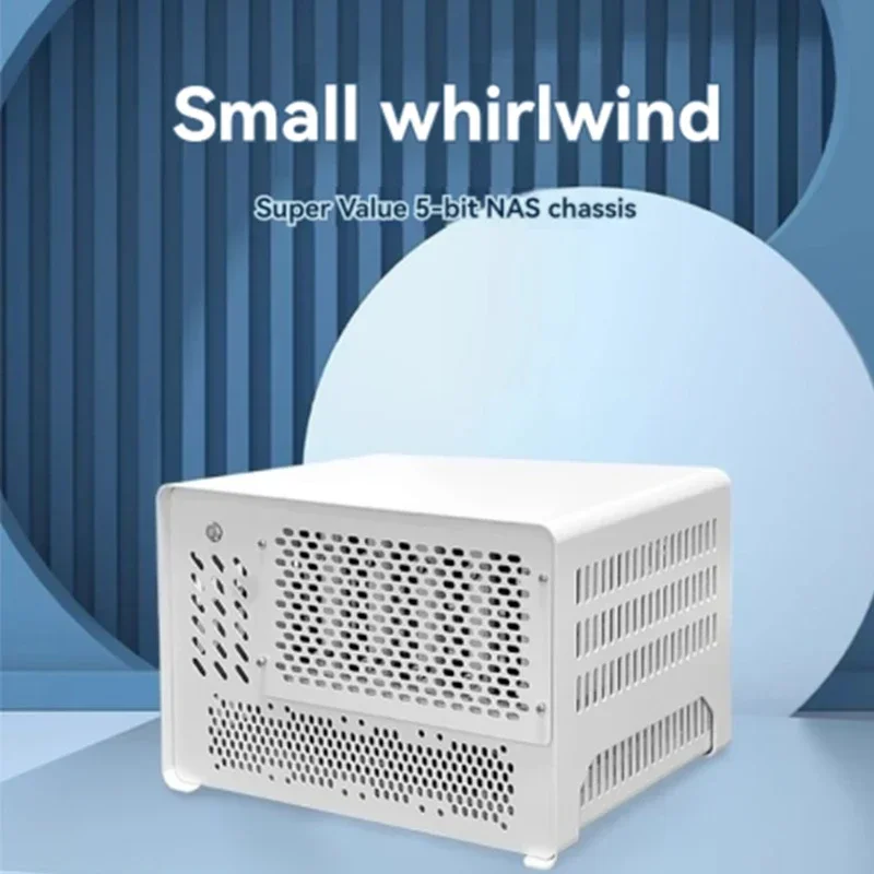 5-disk NAS Chassis Minicomputer Mini Host Small 1u Power Supply Itx Full Height Pcie Desktop Chassis