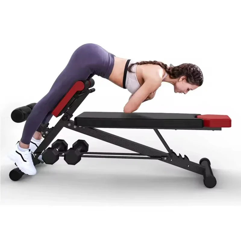 

Be suitable for Fitness Equipment 3 in 1 Workout Bench Weight Bench and Sit up Bench Press Roman Chair Exercise