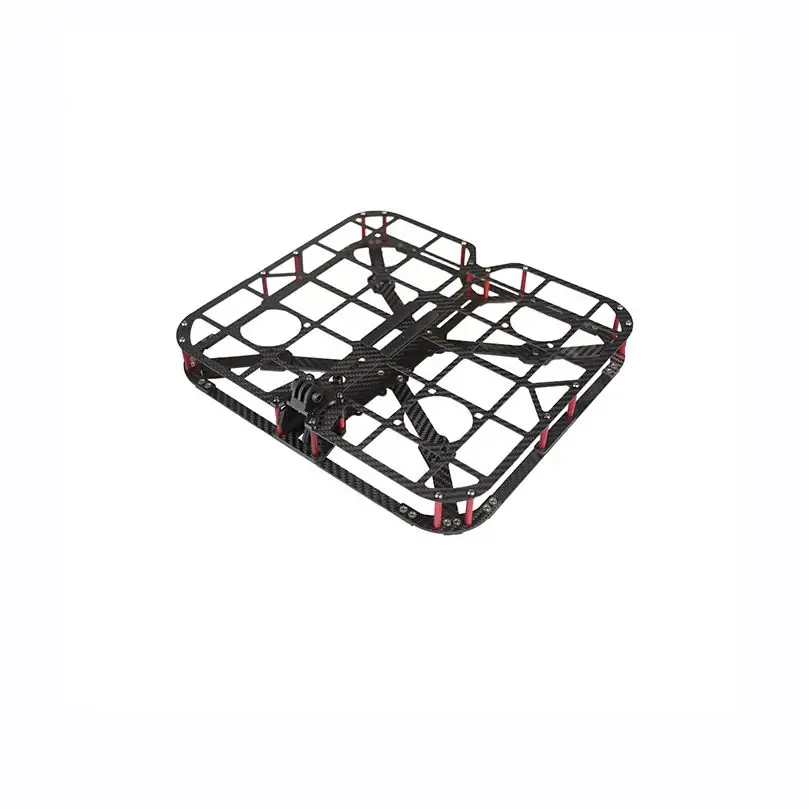 Q4 5inch 230MM Full Carbon Fiber Anti-collision Protection Ring FPV Multirotor BWhoop Duct Frame Support 2212 Brushless Motors