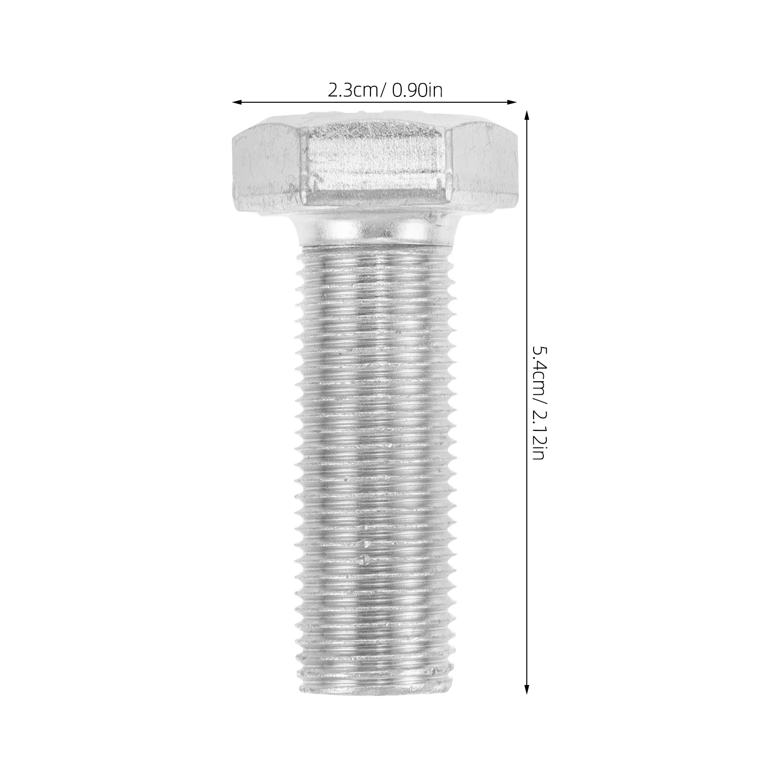 Scatola portaoggetti per viti esagonali Portachiavi Contenitore a forma di bullone in metallo Gioielli Forniture da campeggio Nascondere custodia da ufficio per esterni