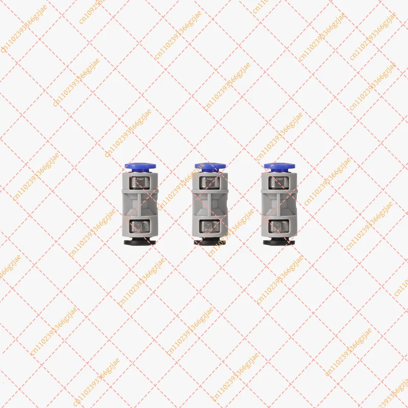 3pcs PTFE Tube Connector for Bambu Lab X1 P1 Series 3D Printer Pneumatic Fittings Accessories
