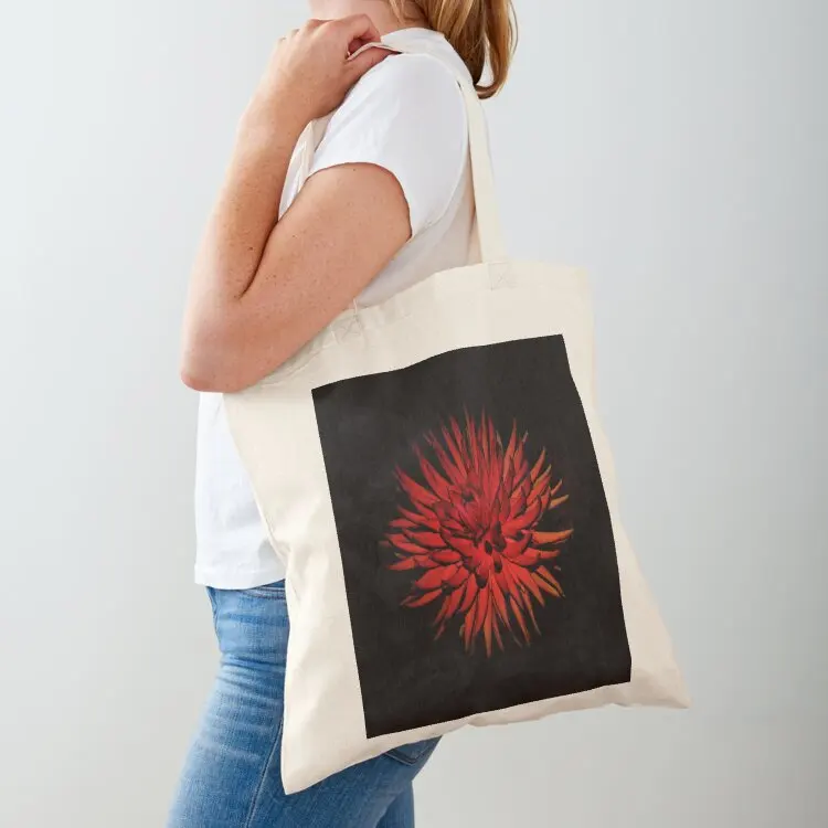 

Red Dahlia Tote Bag Large bags for women tote bags cloth bags foldable reusable bag Big bag women