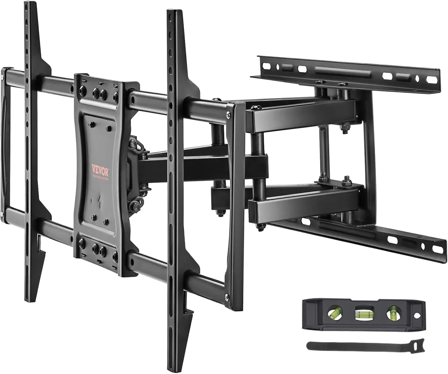 Full Motion TV Mount Fits for Most 37-75 inch TVs,Swivel Tilt Horizontal Adjustment TV Wall Mount Bracket with 4 Articulating