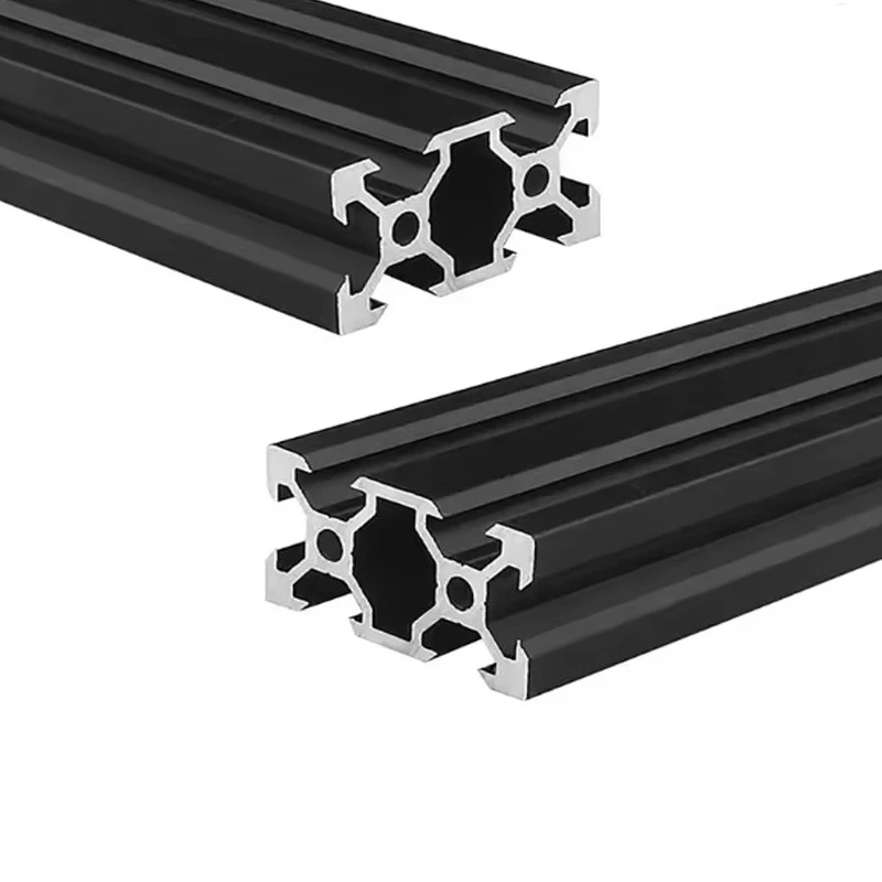 1 Pc 2Pcs 2040 V-Slot Aluminum Extrusion Profiles 100-550mm EU Standard Linear Rail Guide for CNC Router Machine 3D Printer