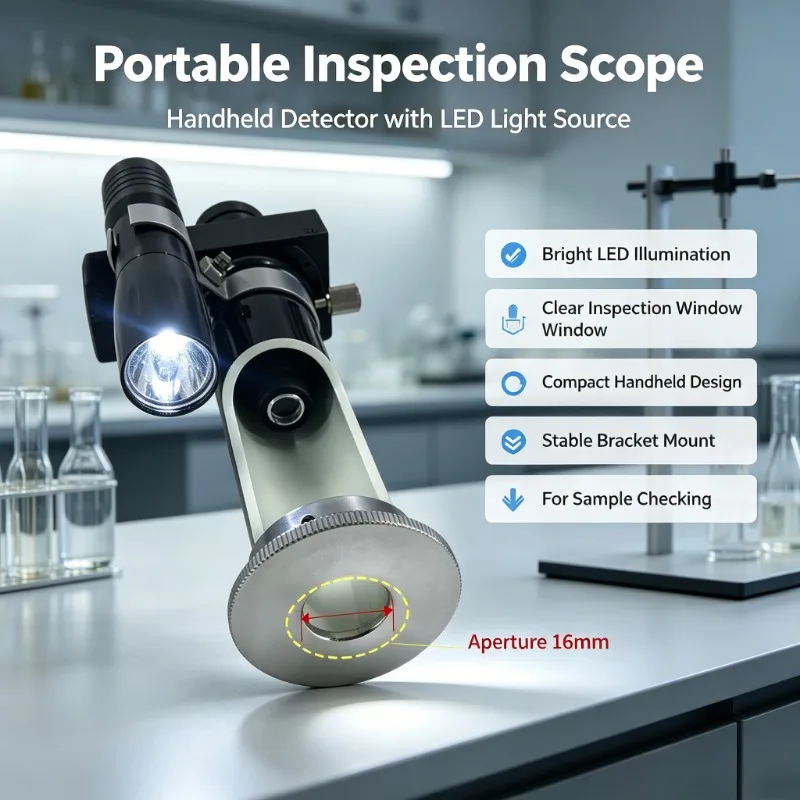 20X Digital Measuring Microscope With Light Source For Electronic Circuit Precision Component Inspection Lab Measuring