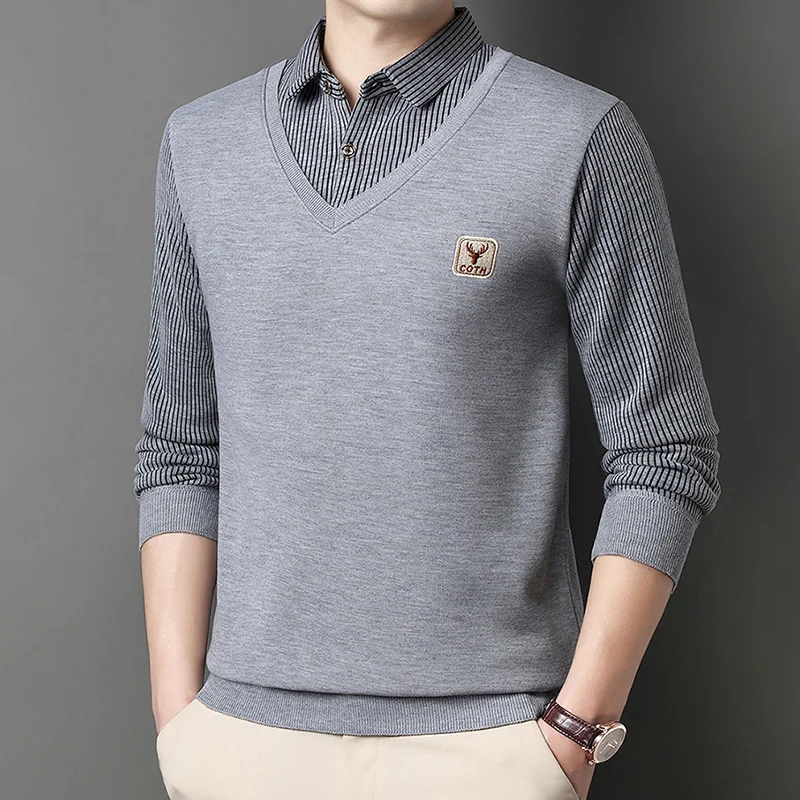 Jersey de lana térmico para hombre – Militar estilo invernal y grueso - imagen 4