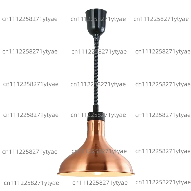 Suitable Foretractable Insulation Lamp Single Head Liftable Hanging Type Food Buffet Barbecue Lamp Food Heating Chandelier