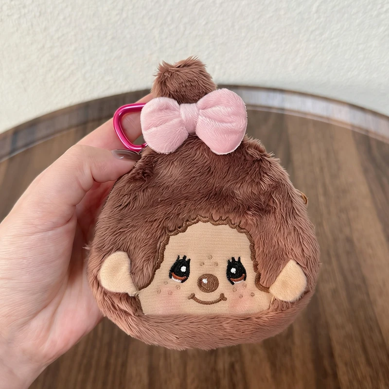 Monchhichi Moneybag Cartoon Monchichi Purse Kawaii Pouch Mini