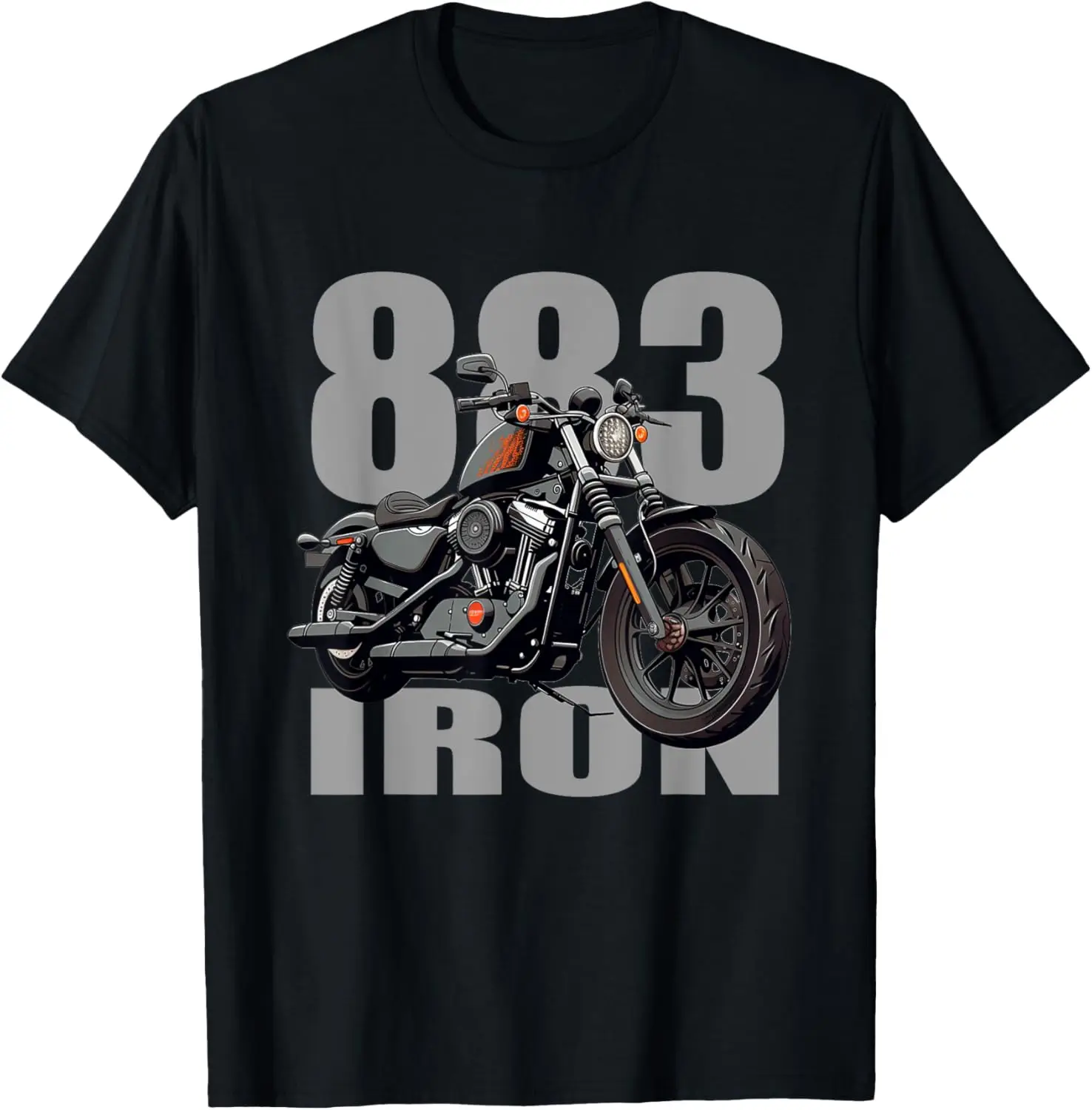 

Entro 883 Iron Classic Motorcycle Biker T-Shirt