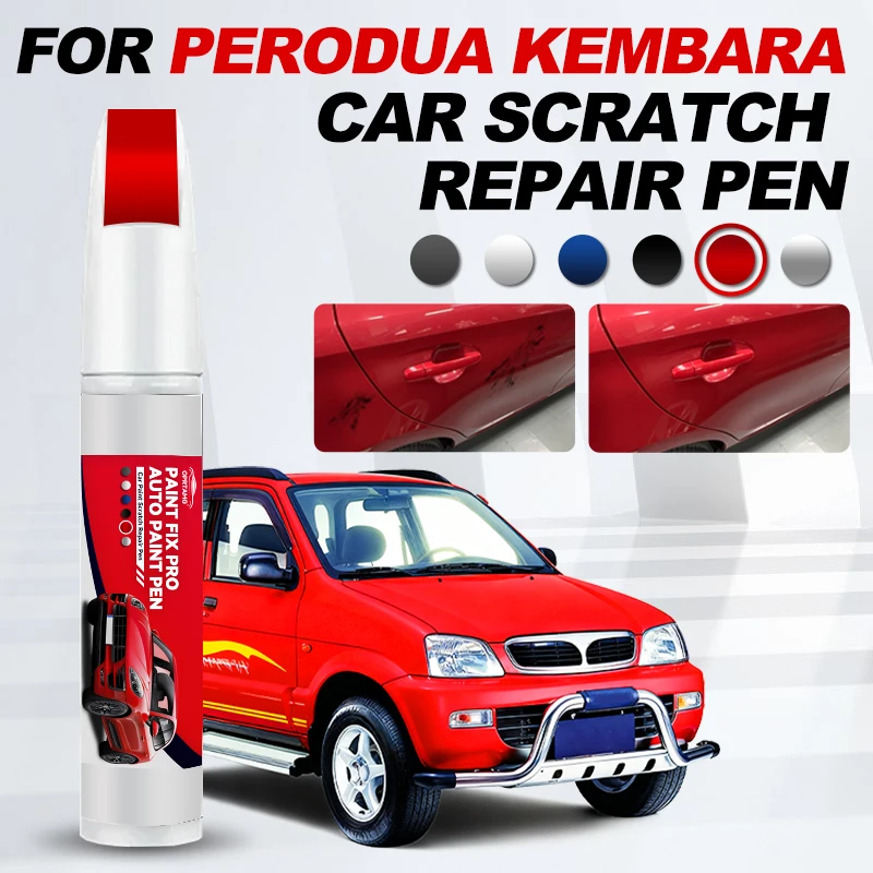 

Горячие новинки 2026: Автоаксессуары для Perodua Kembara – Карандаш для ремонта краски, средство для удаления царапин, DIY-набор для авто, цвета: черный, белый, серебристый