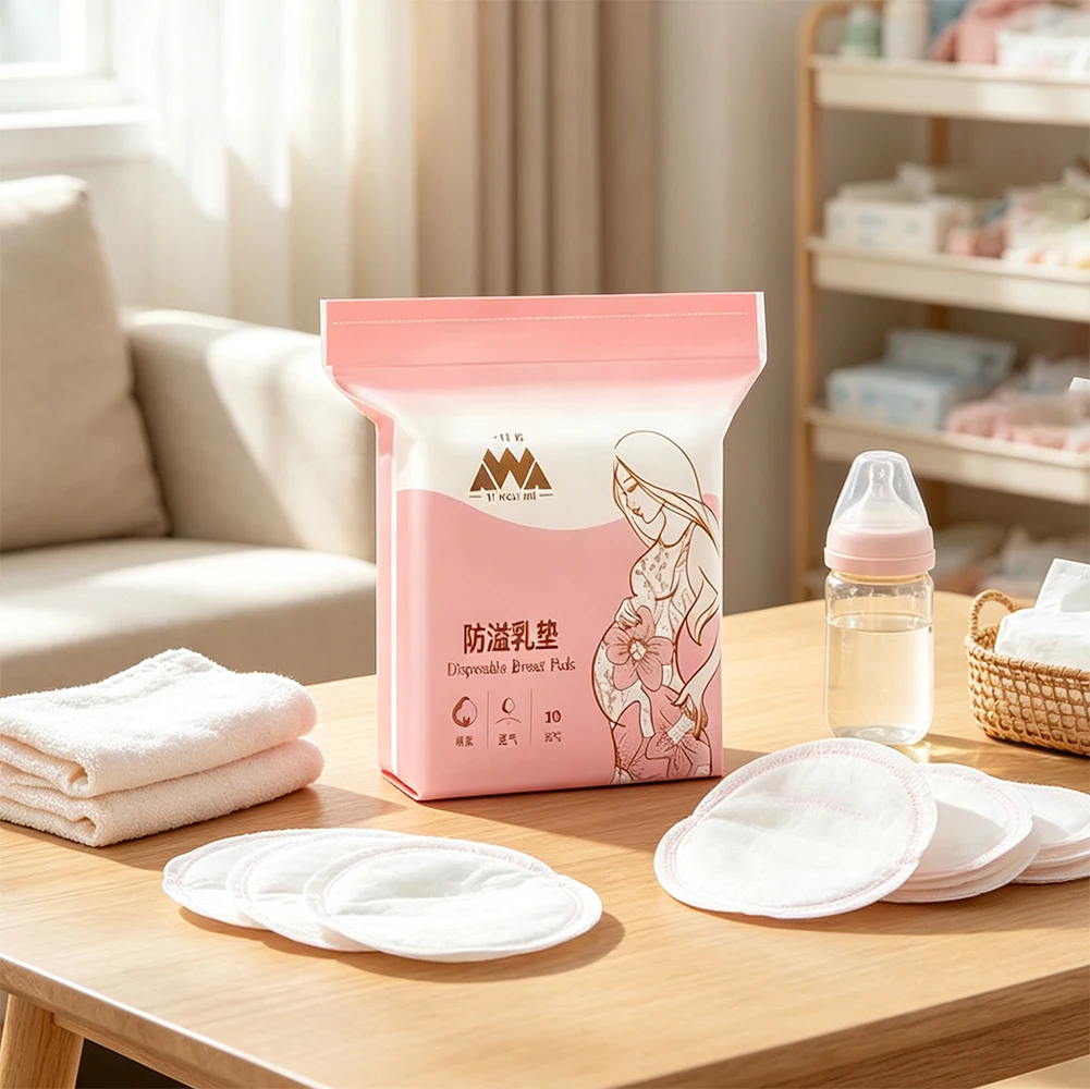 Disposable Nursing Pads for Breastfeeding Super Soft Breastfeeding Milk Pads Ultra Comfortable Breast Pad Anti-spillage Milk Pad