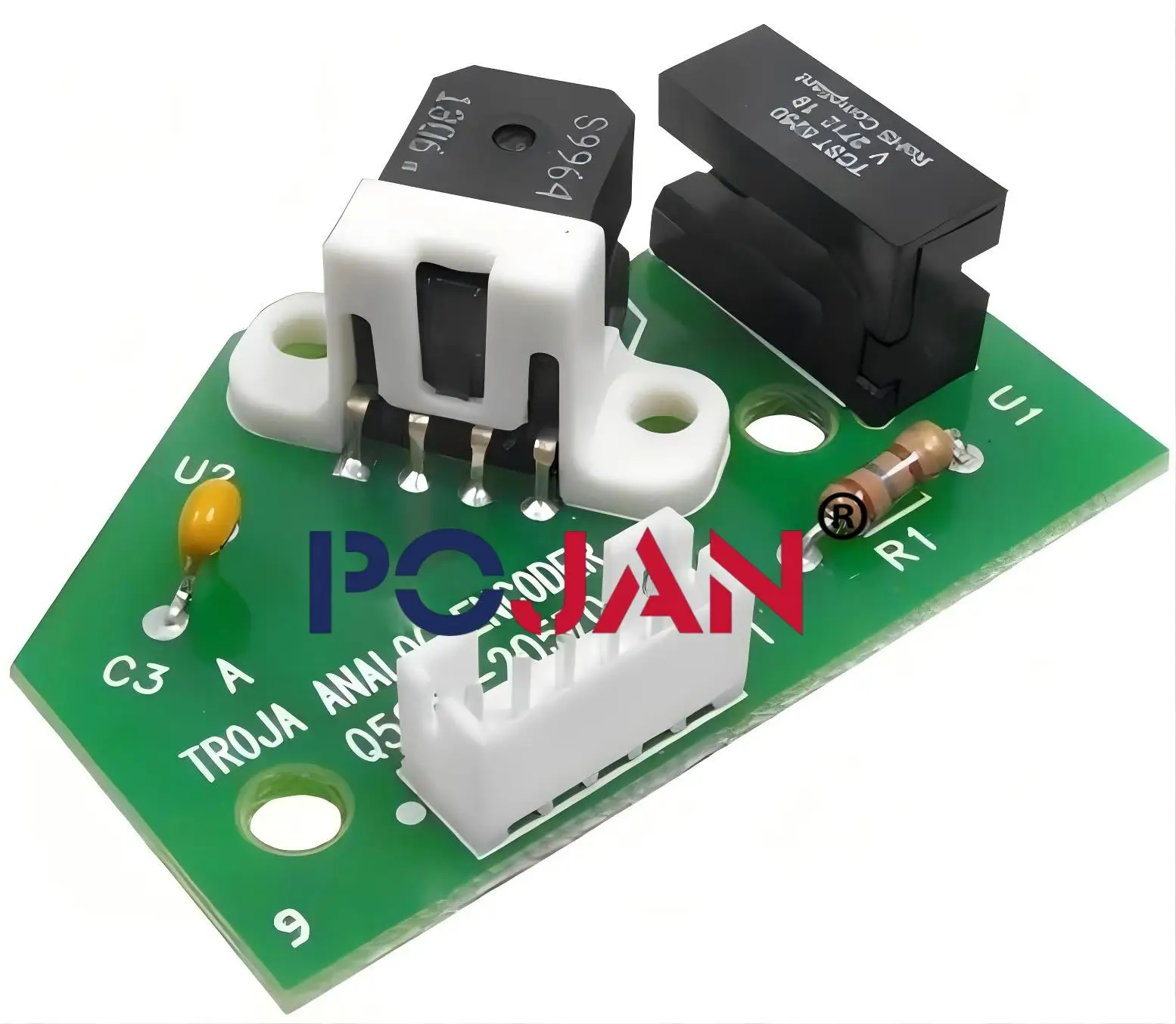 

Q5669-60703 Датчик кодировщика подходит для H-P DesignJet T610 T1100 Z2100 Z3100 Z5200 Z3200 POJAN