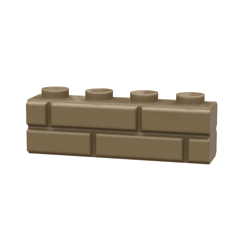 Masonry Wall Modified Bricks 15533 1x4 Toys Building Blocks Compatible Major Brand Profile Collection