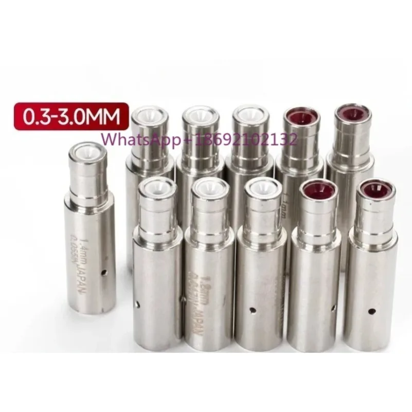 EDM Drill Electrode Tube Ruby Ceramic Pipe Guide 6*8*30mm 1 Piece for WEDM Drilling Hole Machine