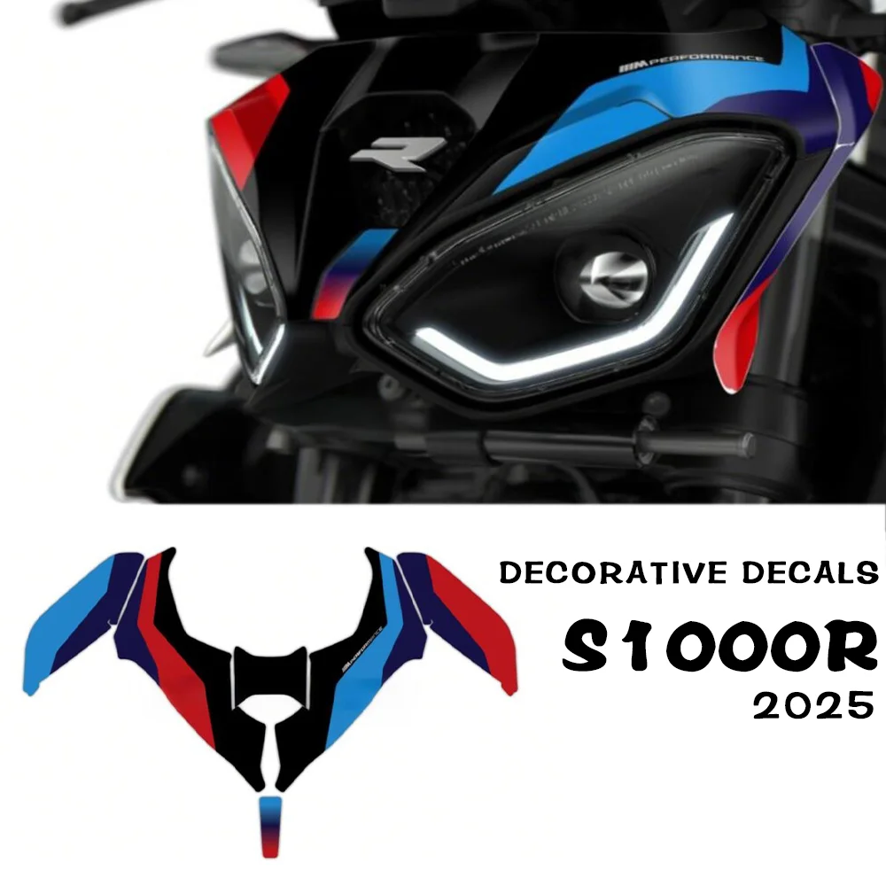 

2025 S1000R S 1000 R Decorative Decals For BMW S1000R 2025 Accessories Motorcycle Head Decoration Sticker S 1000R Graphic Kit