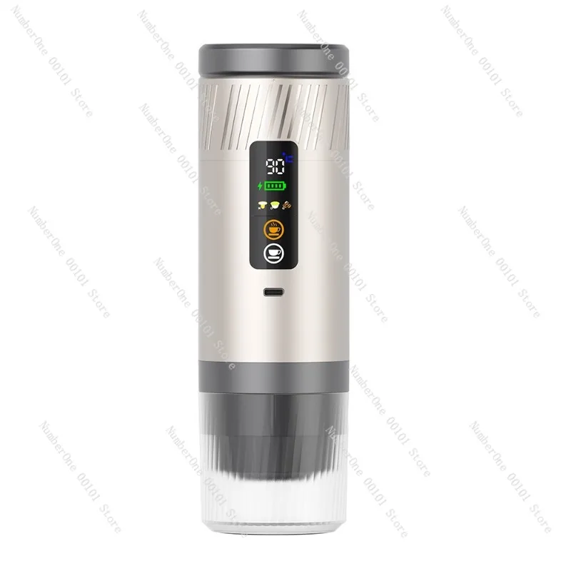 Mini Capsule Coffee Machine Semi-Automatic Portable Fast Charging USB Rechargeable 15Bar Espresso Maker Outdoor Camping Travel