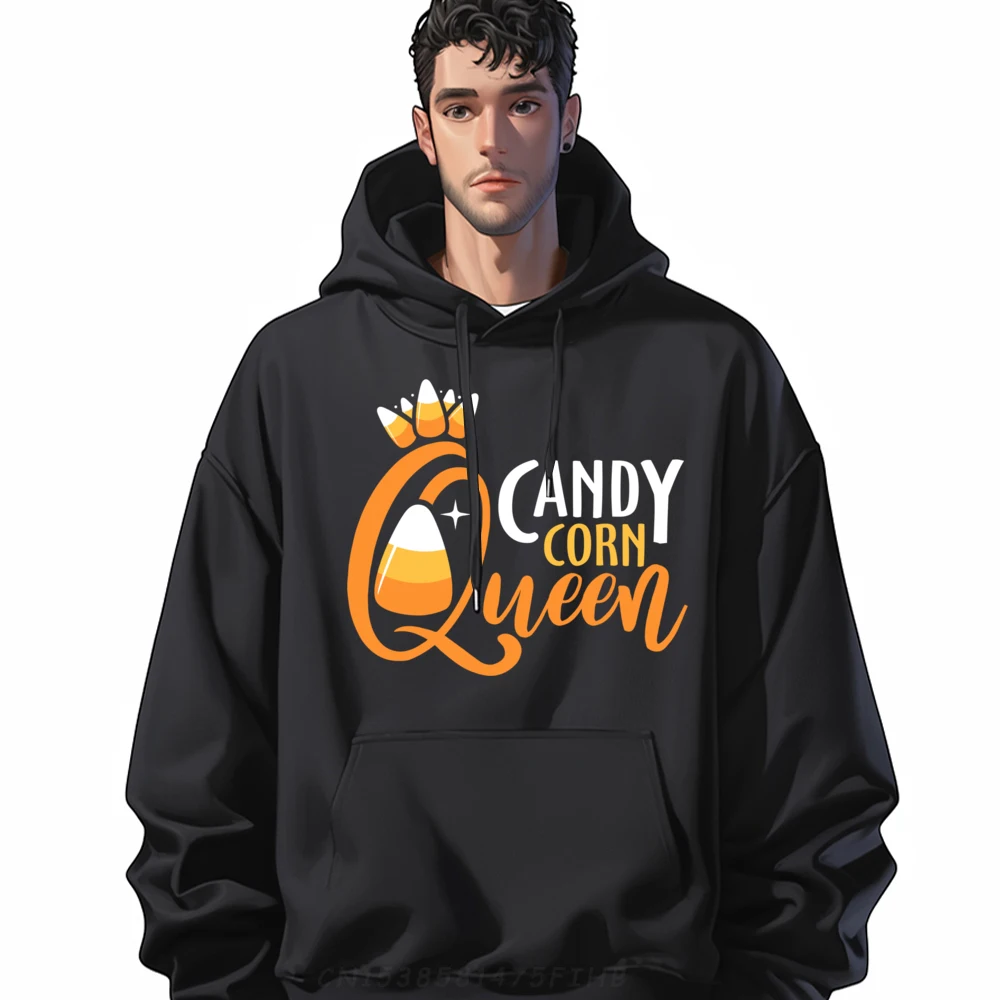 

Candy Corn Queen Funny Halloween Costume Christian Sweater Men Man Clothes Game New In Hoodies & Sweatshirts Long Sleeve Men