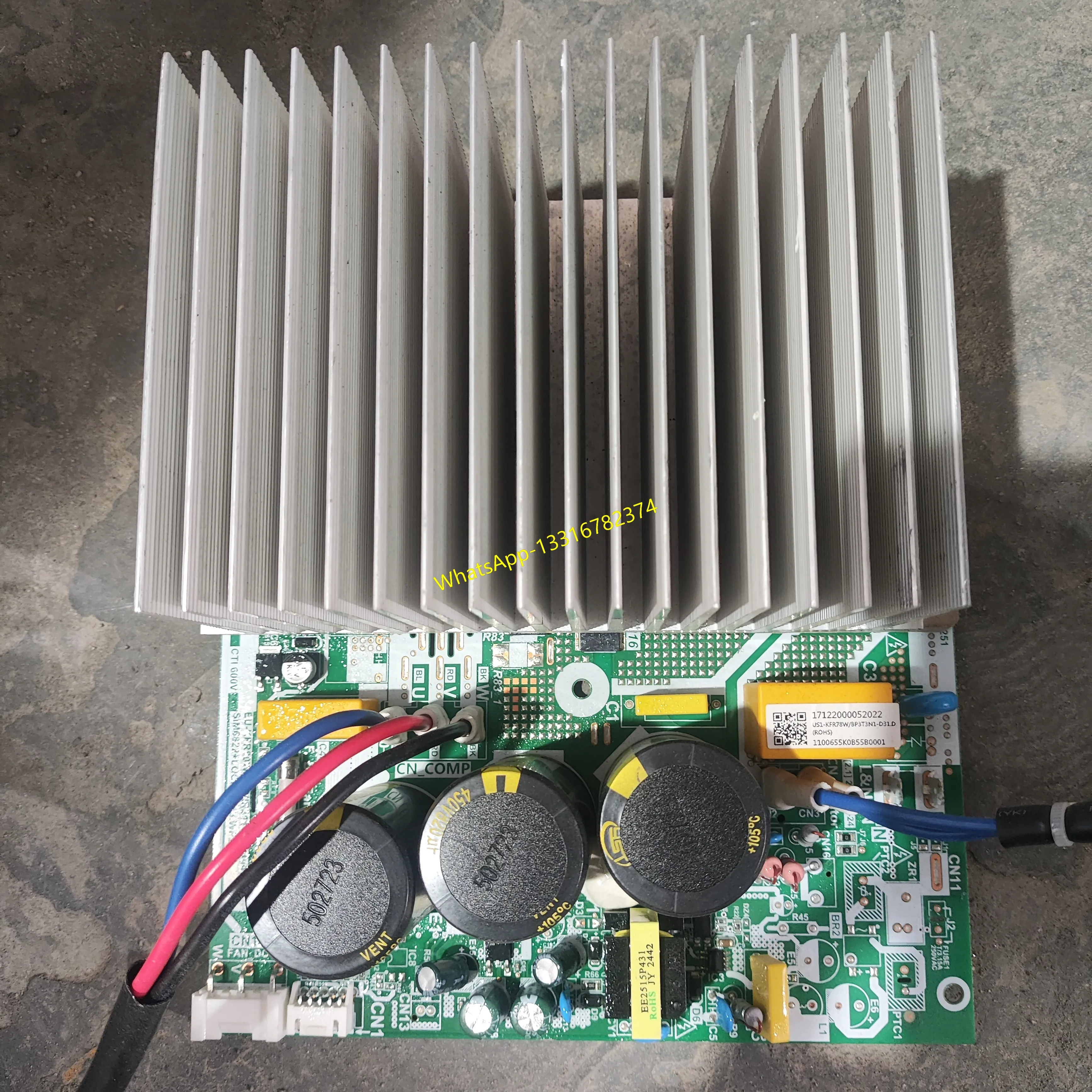 17122000052022 is suitable for second-hand dismantling parts of Midea air conditioning indo US1-KFR78W/BP3TN1-D31.D(ROHS)