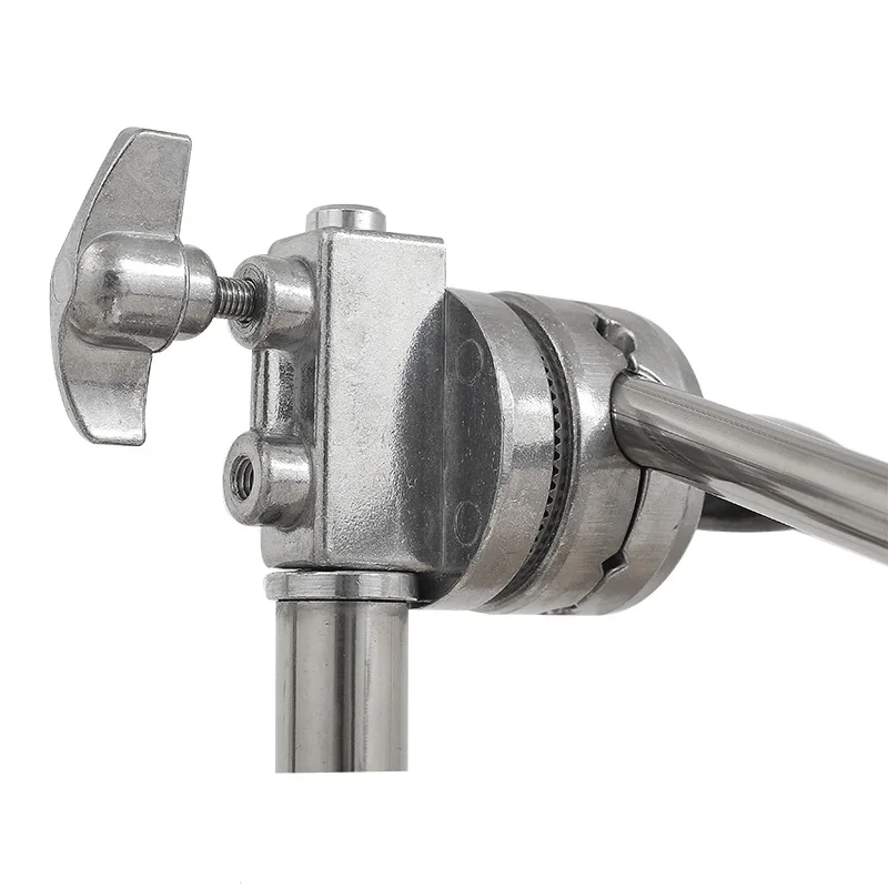 

ABZW Металлическая сверхмощная ручка C-типа для фотосъемки Волшебная головка Монтажный адаптер для проигрывателя для световой подставки