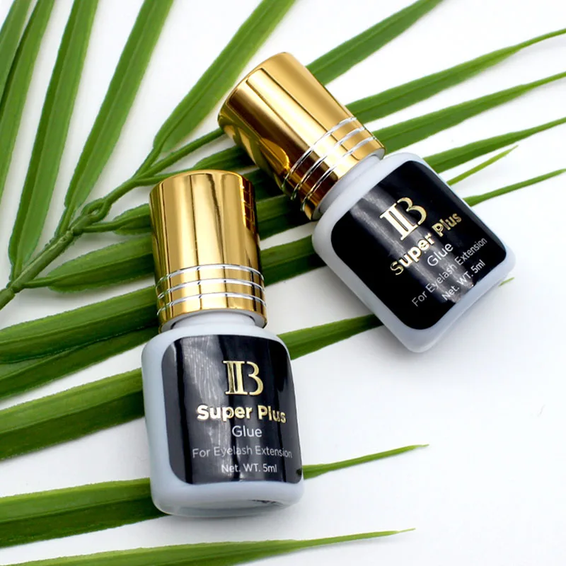 IGLUE IBeauty Super Plus Lijm Voor Wimper Valse Extensions Lijm 5 ml Gouden Cap Lijm Make-Up Beauty Gezondheid Gereedschap Korea Lava Lash