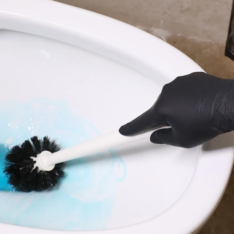 Disposable Compound Nitrile Black Thickened Durable Beauty Catering Household Protective Food Grade Gloves Multicolor Available