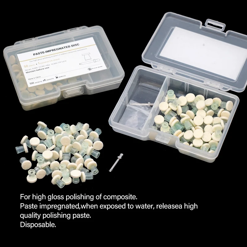 

Dental Composite Resin Polishing Disc Set Felt Polishing Cloth Impregnated Polishing Mandrel Felt Wheel Handle Fixing Rod