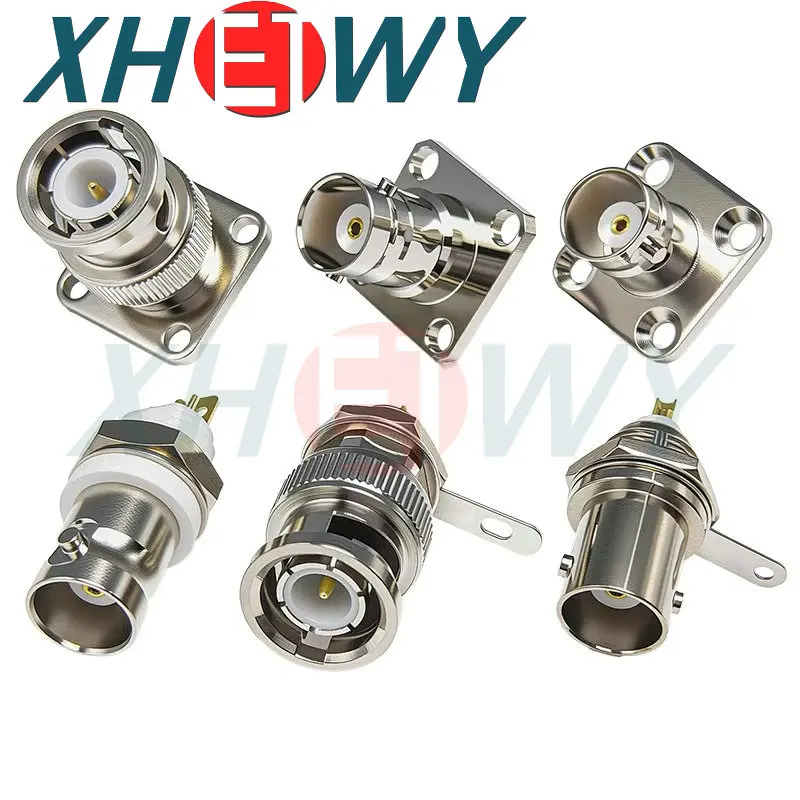 BNC-50KY BNC-JF BNC-KF BNC-JY BNC-KFD9 all copper insulated female socket Q9 male female oscilloscope connector video monitoring