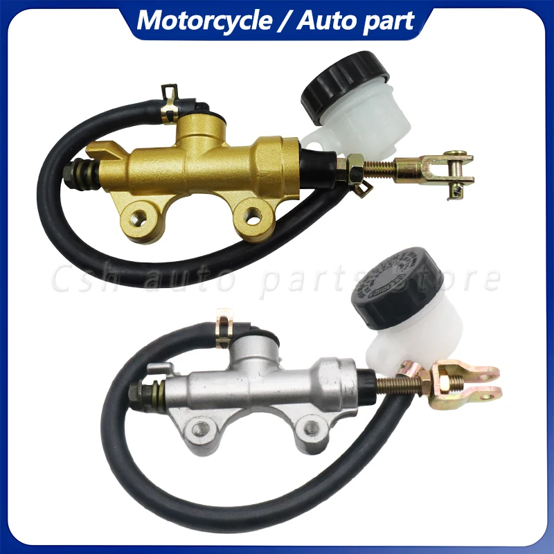 Motorcycle Rear Brake Master Cylinder Pump For Kawasaki ZZR400 ZZR600 ER-6N KL650 ZR250 ZX900 ZX400 ZX600 Ninja EX650