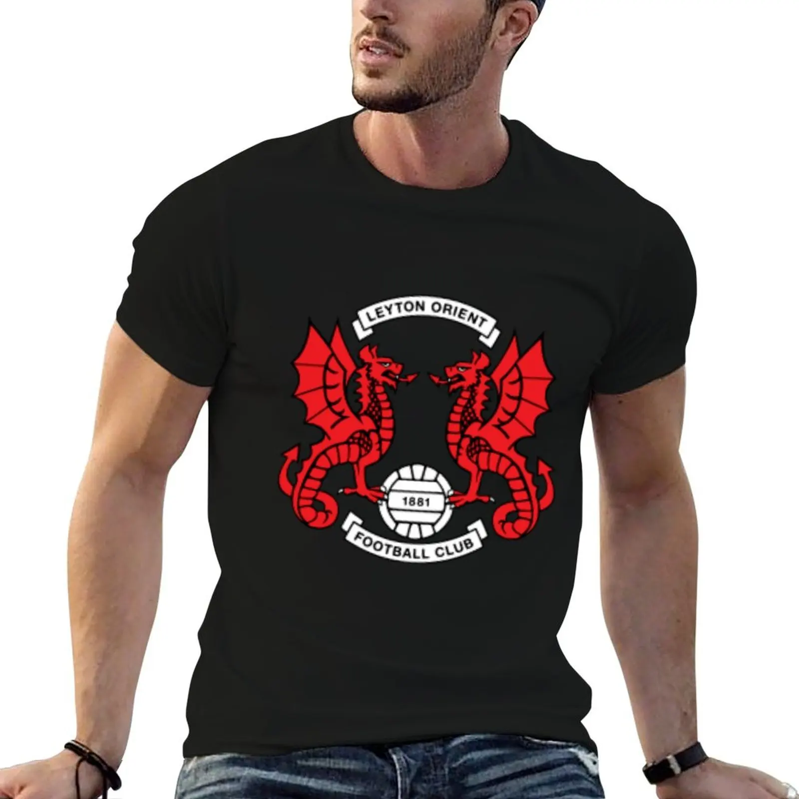 

Leyton OrientFootball Club T-Shirt cotton tshirt 100% cotton t shirt pack essential t shirt T-Shirt