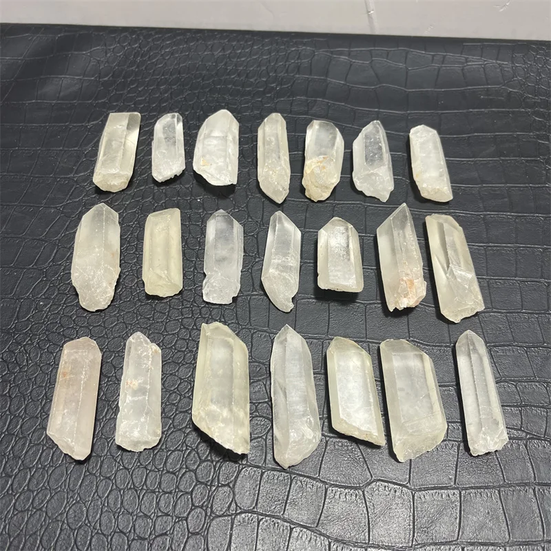 600g Clear Lemurian Seed Quartz Natural Point Cluster Crystal Rough Healing