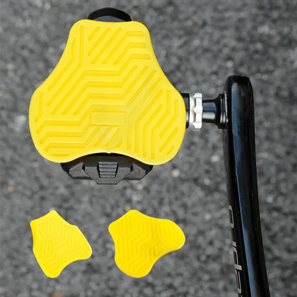 Road Bike Pedal Adapters Plate Nylon For-Shimano SPD SL Self Locking Cleats Bicycle Components Parts view 3