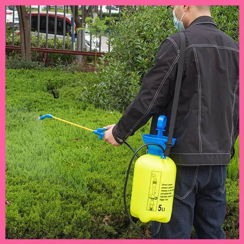 

HOT-Pump Sprayer Garden Sprayer, Pump Spray Bottle, Weed Sprayer, Water Sprayer, Plant Sprayer, Pressure Sprayer,5L
