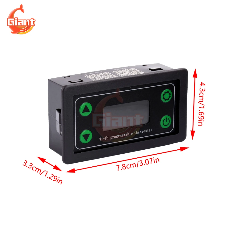 DC12 ~ 36V K termocoppia regolatore di temperatura WIFI telecomando digitale regolatore di temperatura raffreddamento termostato regolatore di riscaldamento