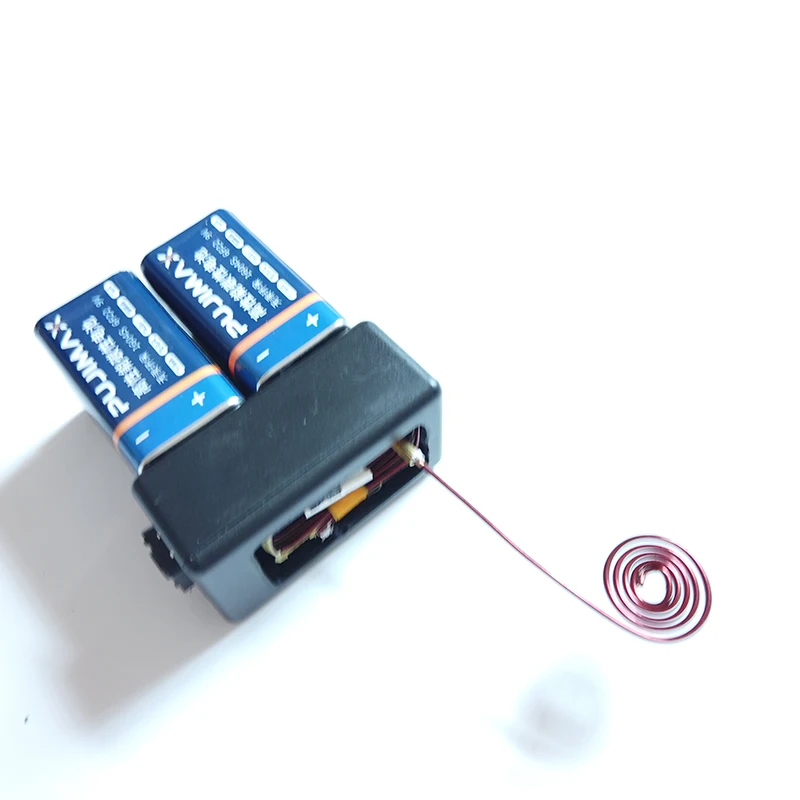 Imagem -04 - Dupla Freqüência Pulso sem Fio de Alta Potência Tesla Coil Transmissor Detector de Gerador de Tensão Instrumento de Teste de Segurança Detector