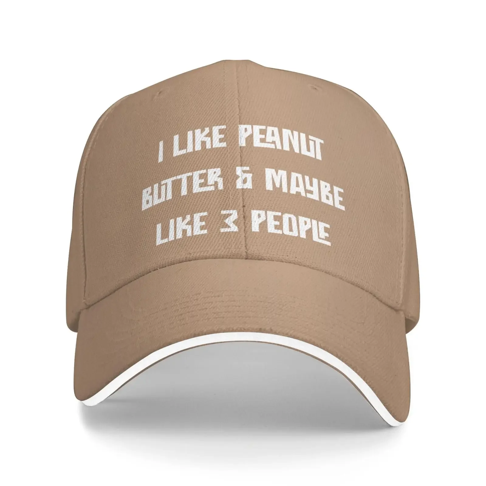 I Like Peanut Butter Adjustable Baseball Cap for Men and Women Dad Trucker Hat Daily Outdoor