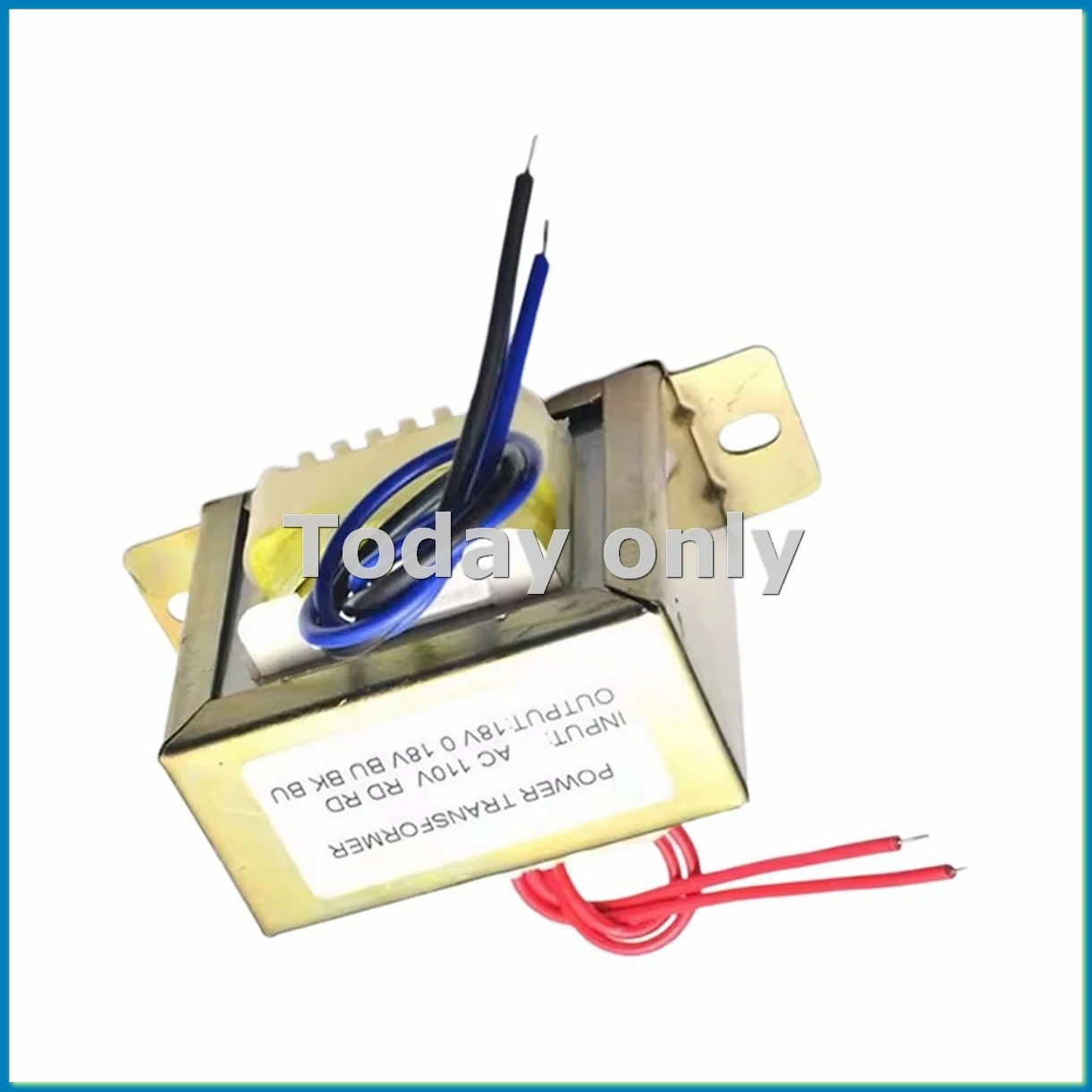 

Power Transformer Dual AC 18V 50W EI Transformer 110V in Optional for Preamplifier 2.1 Amplifier Tone Board A-A09I