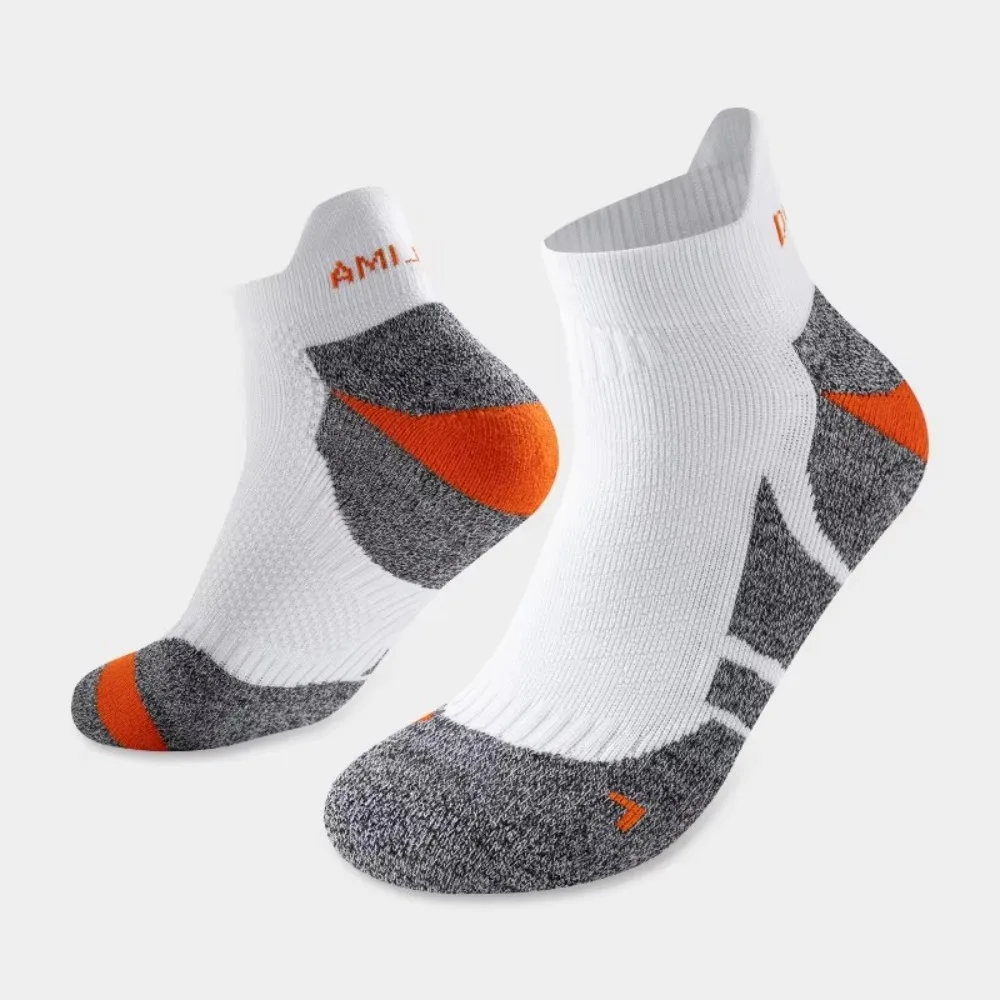 

Professional Marathon Running Sock Short Tube Low Cut Anti Slip Boat Ankle Socks Outdoor Hiking Socks Thickened Cushioned