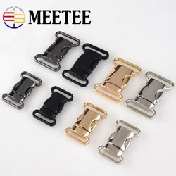 2pcs/4pcs In Metallo Fibbie Per Cinture 20 millimetri 25 millimetri di Clip A Scatto Chiusura Fibbia per Borse Cinture di Abbigliamento FAI DA TE Accessori di Cucito Decorazione Ferramenteria E Attrezzi