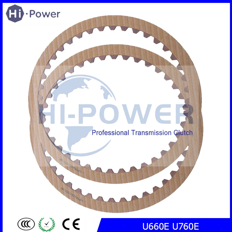 

U660E Transmission Friction plate B1 (2nd/6nd) Revers B3 (3nd/5nd) 07-up 177mm 40T 1.85mm 3568333030 3568333010 Disc for Toyota