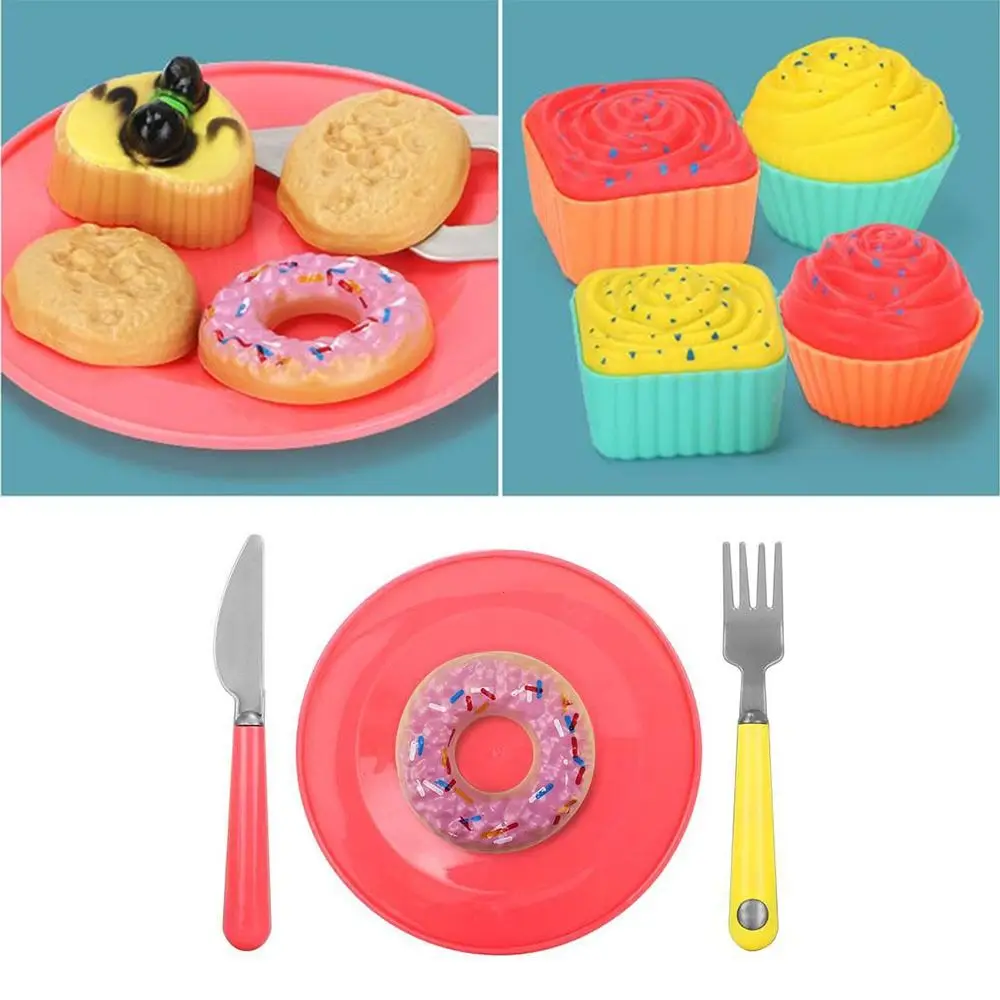 Educação Infantil Mock Cozinha Brinquedos para Crianças, Conjunto De Chá De Plástico, Pretend Play Role Play Toy, Novo