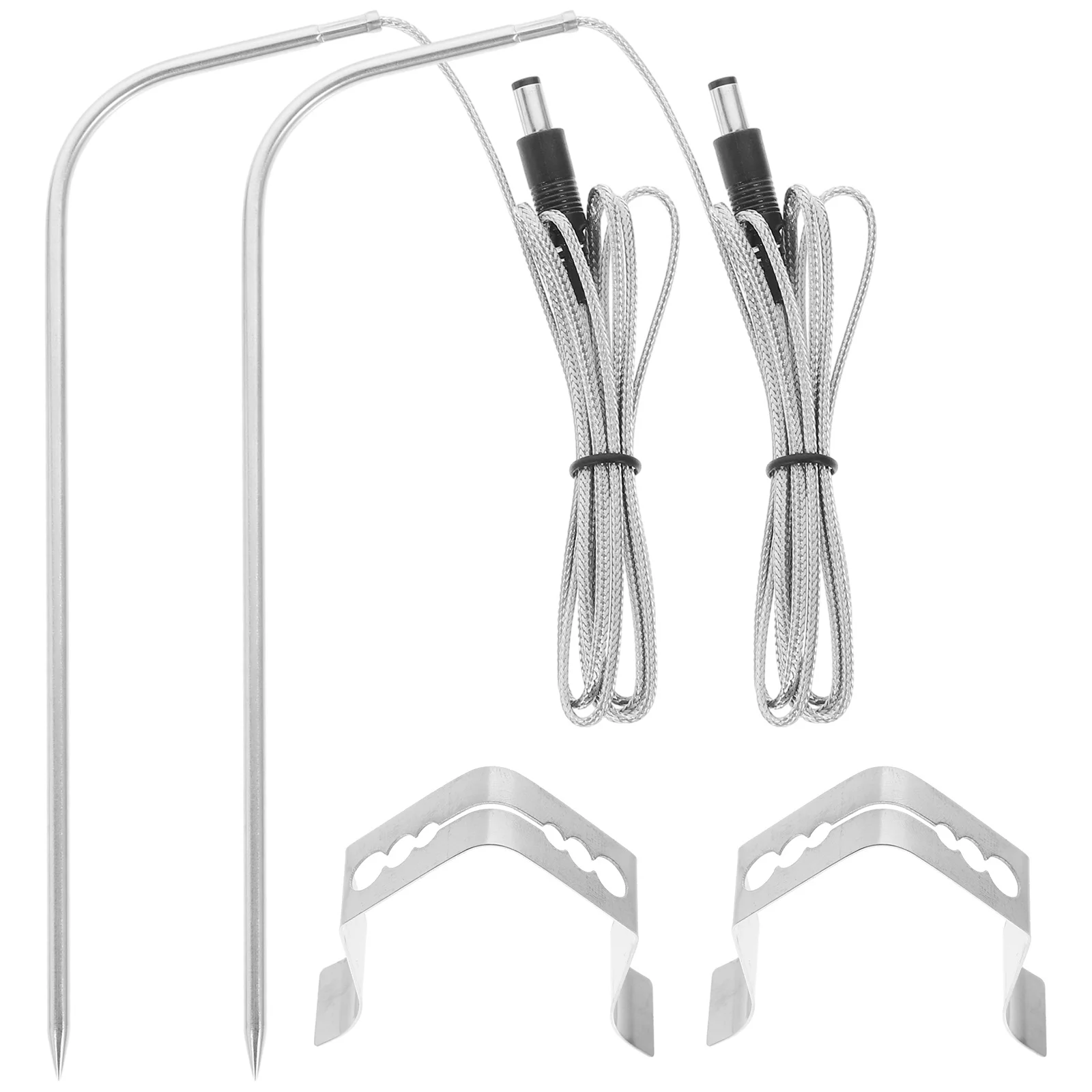 

1Set Meat Temperature Probe Baking Thermometer Ambient Probe for Kitchen Cooking Bbq Grill Thermometer Bbq Temperature Gauge