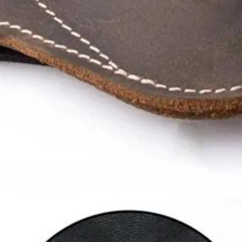 1pc Folding Folding Knife Belt Pouch PU Leather Scratch Resistant Storage Sheath Folding Knife Pocket Knife Camping Storage Tool