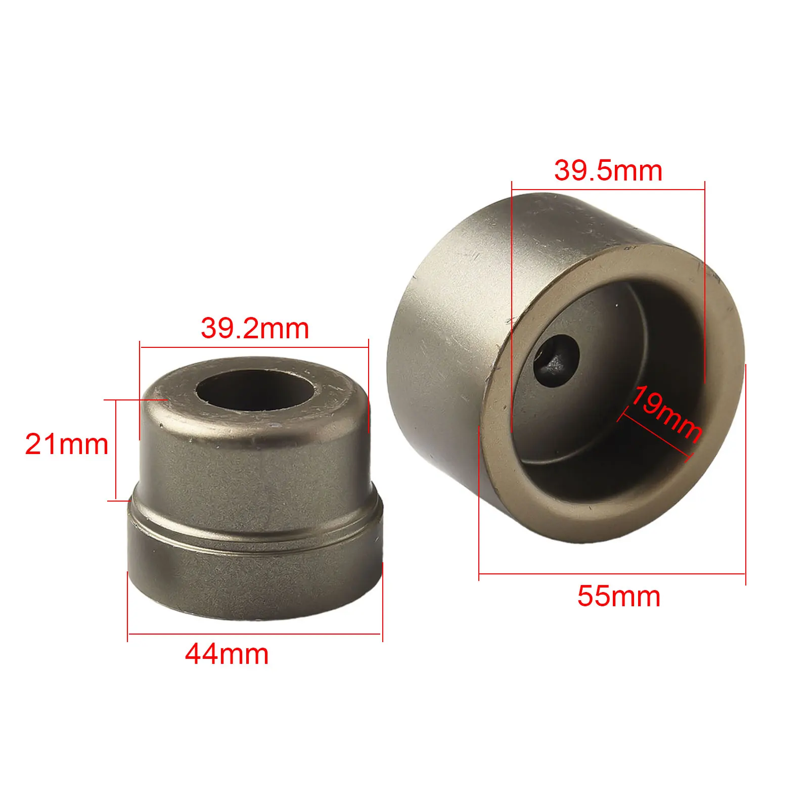 2pcs PPR Pipe Welding Head Metal 40/50/63mm For Elding PPR Water Pipes HDPE Tubes Plumbing Tools Replacement Spare Parts